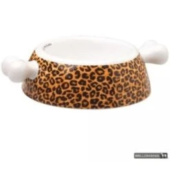 Bellomania Bellomania Voerbak Porselein Lepard - Small
