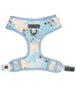 Big And Little Dogs Big And Little Dogs Adjustable Blue Splatter Terrazzo -Hondenmode big and little dogs adjustable blue splatter terra 1