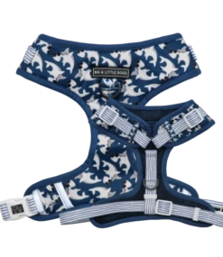 Big And Little Dogs Big And Little Dogs Adjustable Harness Bite Me (Blue Version)