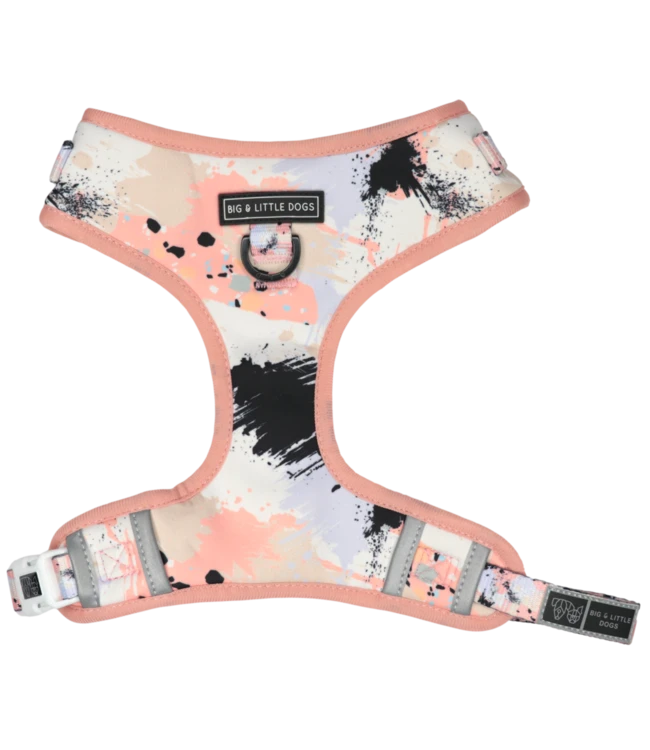 Big And Little Dogs Big And Little Dogs Adjustable Peach Splatter Terrazzo 4 Big And Little Dogs Big And Little Dogs Adjustable Peach Splatter Terrazzo - Afbeelding 2