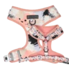 Big And Little Dogs Big And Little Dogs Adjustable Peach Splatter Terrazzo -Hondenmode big and little dogs adjustable peach splatter terr