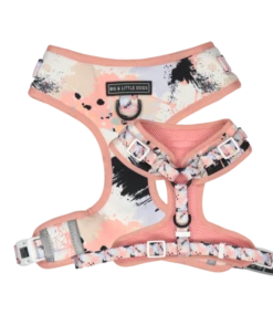 Big And Little Dogs Big And Little Dogs Adjustable Peach Splatter Terrazzo