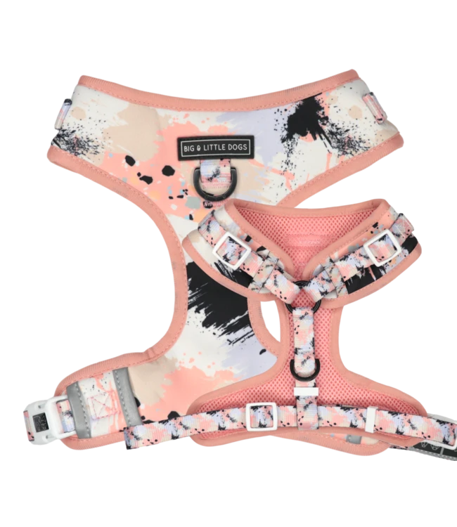 Big And Little Dogs Big And Little Dogs Adjustable Peach Splatter Terrazzo 3 Big And Little Dogs Big And Little Dogs Adjustable Peach Splatter Terrazzo