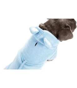 Big And Little Dogs Big And Little Dogs Badjas Baby Blues -Hondenmode big and little dogs badjas baby blues 5