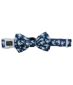 Big And Little Dogs Big And Little Dogs Collar & Bow-tie Bite Me (Blue Version)