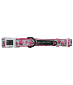 Big And Little Dogs Big And Little Dogs Collar & Bow-tie My Pretty Peony -Hondenmode big and little dogs collar bow tie my pretty peony 1