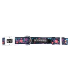 Big And Little Dogs Big And Little Dogs Collar & Bow-tie Stop & Smell The Flowers -Hondenmode big and little dogs collar bow tie stop smell the 1