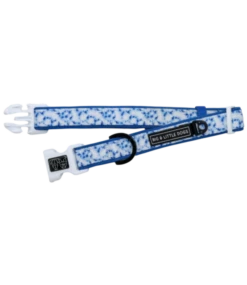 Big And Little Dogs Big And Little Dogs Halsband Blue Tie Dye -Hondenmode big and little dogs halsband blue tie dye 2