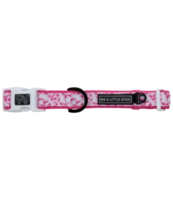 Big And Little Dogs Big And Little Dogs Halsband Pink Tie Dye -Hondenmode big and little dogs halsband pink tie dye 1
