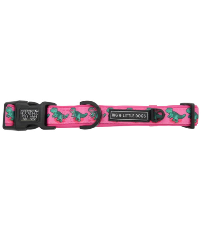 Big And Little Dogs Big And Little Dogs Halsband Princess-asaurus ( XS, S & M ) 4 Big And Little Dogs Big And Little Dogs Halsband Princess-asaurus ( XS, S & M ) - Afbeelding 2