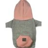 Big And Little Dogs Big And & Little Dogs Hoody Jumper Quilted Blush Hondentrui -Hondenmode big and little dogs hoody jumper quilted blush hon