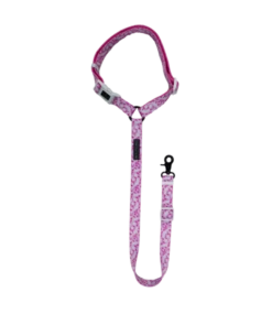 Big And Little Dogs Big And Little Dogs Premium Autogordel Pink Tie Dye