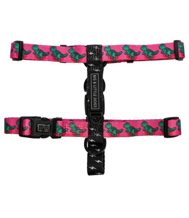 Big And Little Dogs Big And Little Dogs Strap Harness Princess-asaurus 4 Big And Little Dogs Big And Little Dogs Strap Harness Princess-asaurus - Afbeelding 2