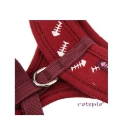 Catspia Catspia Katten Tuigje Bone Fish Red (Alleen Large) -Hondenmode catspia katten tuigje bone fish red alleen large 2