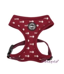 Catspia Catspia Katten Tuigje Bone Fish Red (Alleen Large)