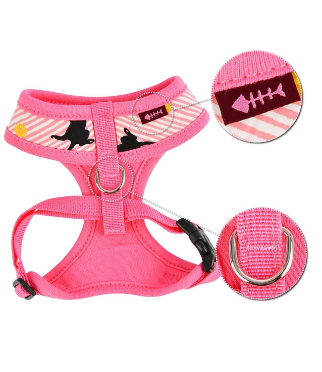 Catspia Catspia Katten Tuigje Faye Harness Pink 5 Catspia Catspia Katten Tuigje Faye Harness Pink - Afbeelding 3