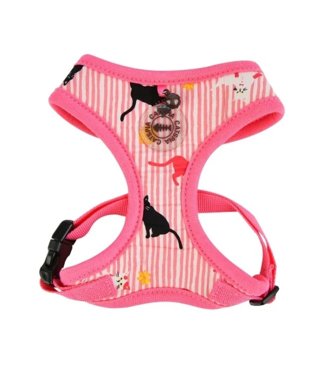 Catspia Catspia Katten Tuigje Faye Harness Pink 3 Catspia Catspia Katten Tuigje Faye Harness Pink