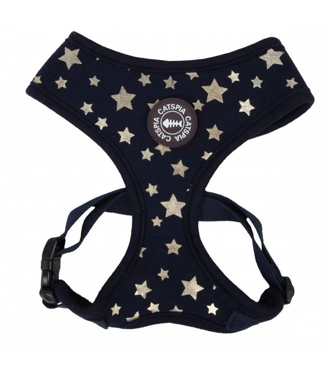 Catspia Catspia Katten Tuigje Milky Way Navy (Alleen Large) 3 Catspia Catspia Katten Tuigje Milky Way Navy (Alleen Large)