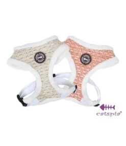 Catspia Catspia Katten Tuigje Purry Ivory -Hondenmode catspia katten tuigje purry ivory 2