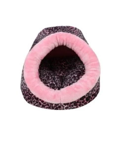 Catspia Catspia Snuggle Cat Cave Pink Leopard -Hondenmode catspia snuggle cat cave pink leopard 1