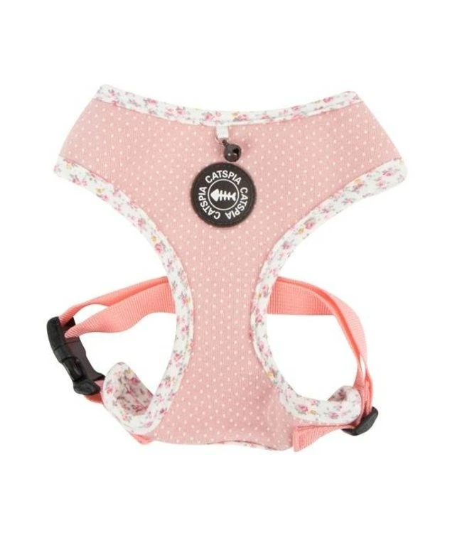 Catspia Catspia Tia Harness Indian Pink (alleen Large) 2 Catspia Catspia Tia Harness Indian Pink (alleen Large)