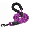 Frenkiez Frenkiez Reflective Dog Leash Purple -Hondenmode frenkiez reflective dog leash purple
