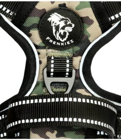 Frenkiez Frenkiez Reflective No Pull Lockable Dog Harness Camouflage -Hondenmode frenkiez reflective no pull lockable dog harness c 5