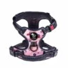 Frenkiez Frenkiez Reflective No Pull Lockable Dog Harness Printing Pink ( L & XL ) -Hondenmode frenkiez reflective no pull lockable dog harness p 30