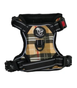 Frenkiez Frenkiez Reflective Y Tuig No Pull Dogharness Barkberry Beige