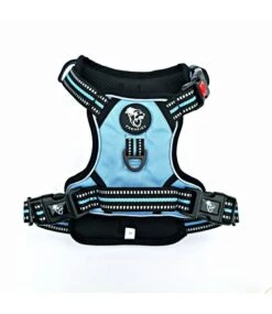 Frenkiez Frenkiez Reflective Y Tuig No Pull Dogharness Lightblue