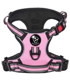 Frenkiez Frenkiez Reflective Y Tuig No Pull Dogharness Light Pink