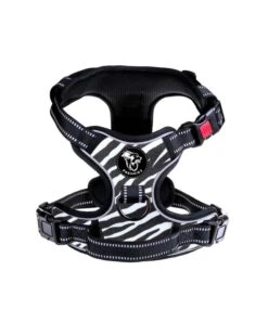 Frenkiez Frenkiez Reflective Y Tuig No Pull Dogharness Zebra