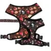 Frenkiez Frenkiez Reversible Harness Coffee Sprinkles Hondentuigje -Hondenmode frenkiez reversible harness coffee sprinkles honde