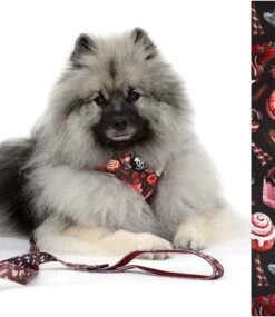 Frenkiez Frenkiez Reversible Harness Coffee Sprinkles Hondentuigje -Hondenmode frenkiez reversible harness coffee sprinkles honde 6