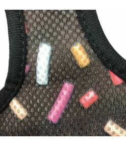 Frenkiez Frenkiez Reversible Harness Coffee Sprinkles Hondentuigje -Hondenmode frenkiez reversible harness coffee sprinkles honde 8
