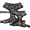 Frenkiez Frenkiez Reversible Harness Maki Flower -Hondenmode frenkiez reversible harness maki flower