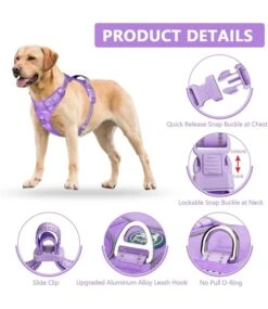 Frenkiez Frenkiez Y Tuig Dogharness Reflective Lila ( Matching Straps ) 16 Frenkiez Frenkiez Y Tuig Dogharness Reflective Lila ( Matching Straps ) -Hondenmode frenkiez y tuig dogharness reflective lila matchin 4