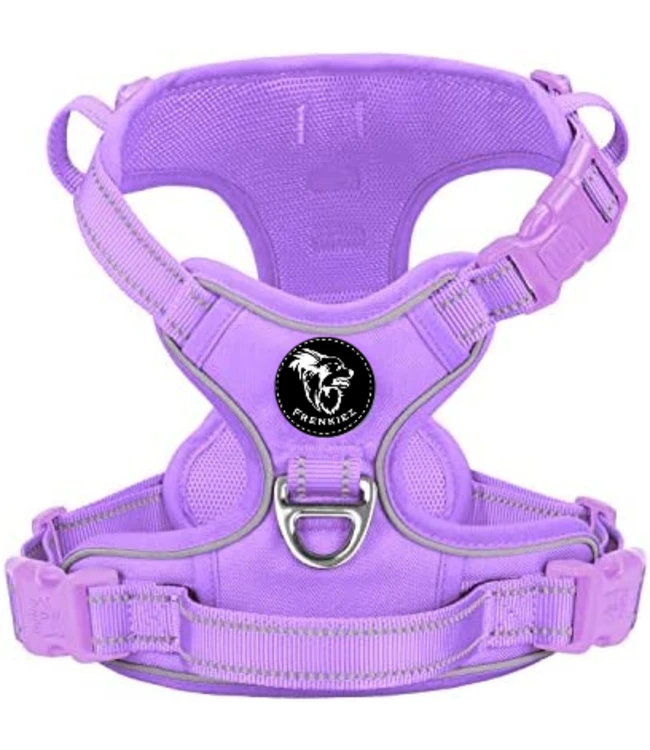 Frenkiez Frenkiez Y Tuig Dogharness Reflective Lila ( Matching Straps ) 3 Frenkiez Frenkiez Y Tuig Dogharness Reflective Lila ( Matching Straps )