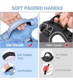 Frenkiez Frenkiez Y Tuig Dogharness Reflective ( Matching Straps ) Light Blue -Hondenmode frenkiez y tuig dogharness reflective matching str 11