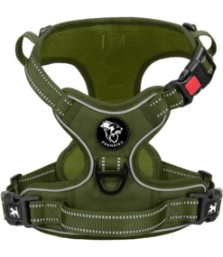 Frenkiez Frenkiez Y Tuig Dogharness Reflective ( Matching Straps ) Military Green