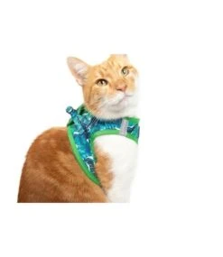 Little Kitty Little Kitty Cat Harness Vacay Palms -Hondenmode little kitty cat harness vacay palms 2