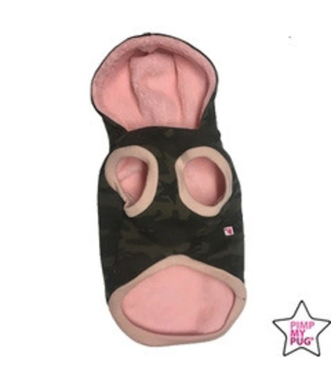 Pimp My Pug Military Sweatshirt 4 Pimp My Pug Military Sweatshirt - Afbeelding 2