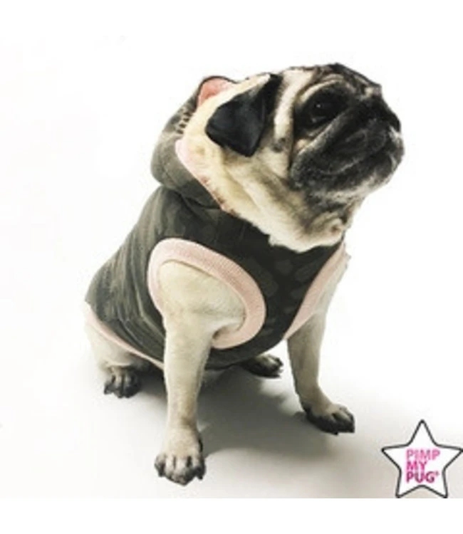 Pimp My Pug Military Sweatshirt 3 Pimp My Pug Military Sweatshirt