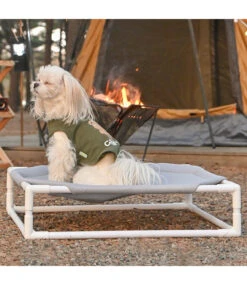 Olchi Olchi Camping Stretcher Bed Grey 10 Olchi Olchi Camping Stretcher Bed Grey -Hondenmode olchi camping stretcher bed grey 3