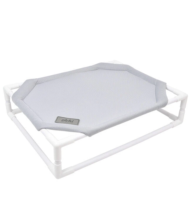 Olchi Olchi Camping Stretcher Bed Grey 3 Olchi Olchi Camping Stretcher Bed Grey