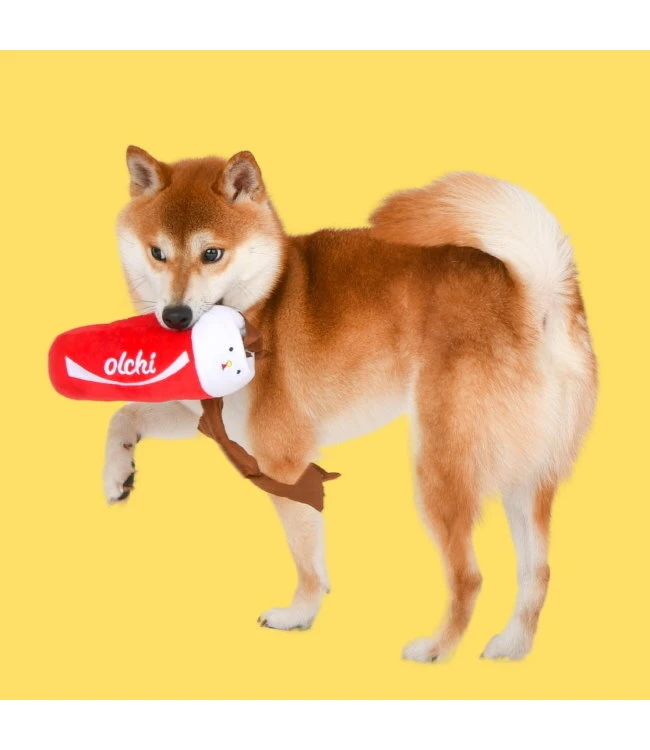 Olchi Olchi Fivedogs Drink Plush & Squeaky Dog Toy 6 Olchi Olchi Fivedogs Drink Plush & Squeaky Dog Toy - Afbeelding 4