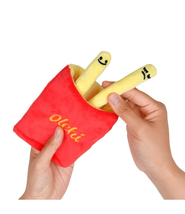 Olchi Olchi Fivedogs Fried Patato Plush & Squeaky Dog Toy 11 Olchi Olchi Fivedogs Fried Patato Plush & Squeaky Dog Toy - Afbeelding 9