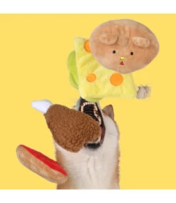 Olchi Olchi Fivedogs Hamburger Plush & Squeaky Dog Toy -Hondenmode olchi fivedogs hamburger plush squeaky dog toy 9