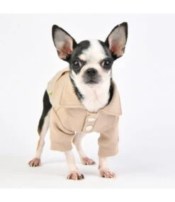 Olchi Olchi Pocket Shirts Hondentrui Beige -Hondenmode olchi pocket shirts hondentrui beige 2