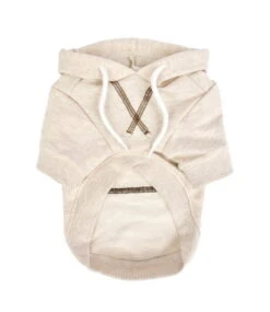 Olchi Olchi Simple Hood Hondentrui Hoodie Beige -Hondenmode olchi simple hood hondentrui hoodie beige 1